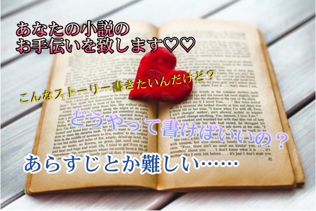 依頼件数♡２件☆あなたのために執筆します 執筆歴２1年目突入☆小説作品のお手伝いも✨ イメージ1