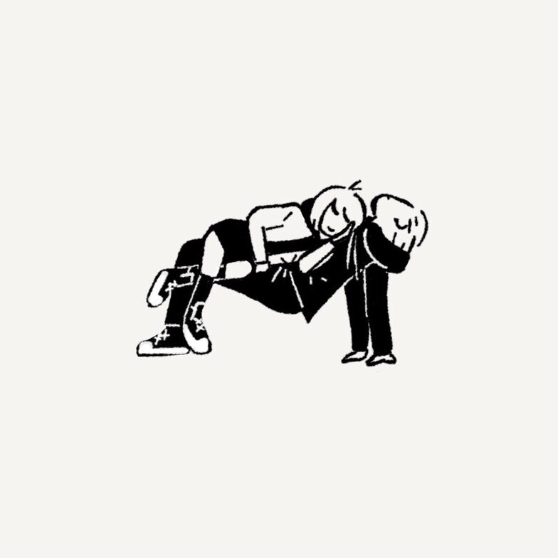 シンプルなモノクロのイラストを描きます SNS・WEB・ブログ用等に♪ イメージ3