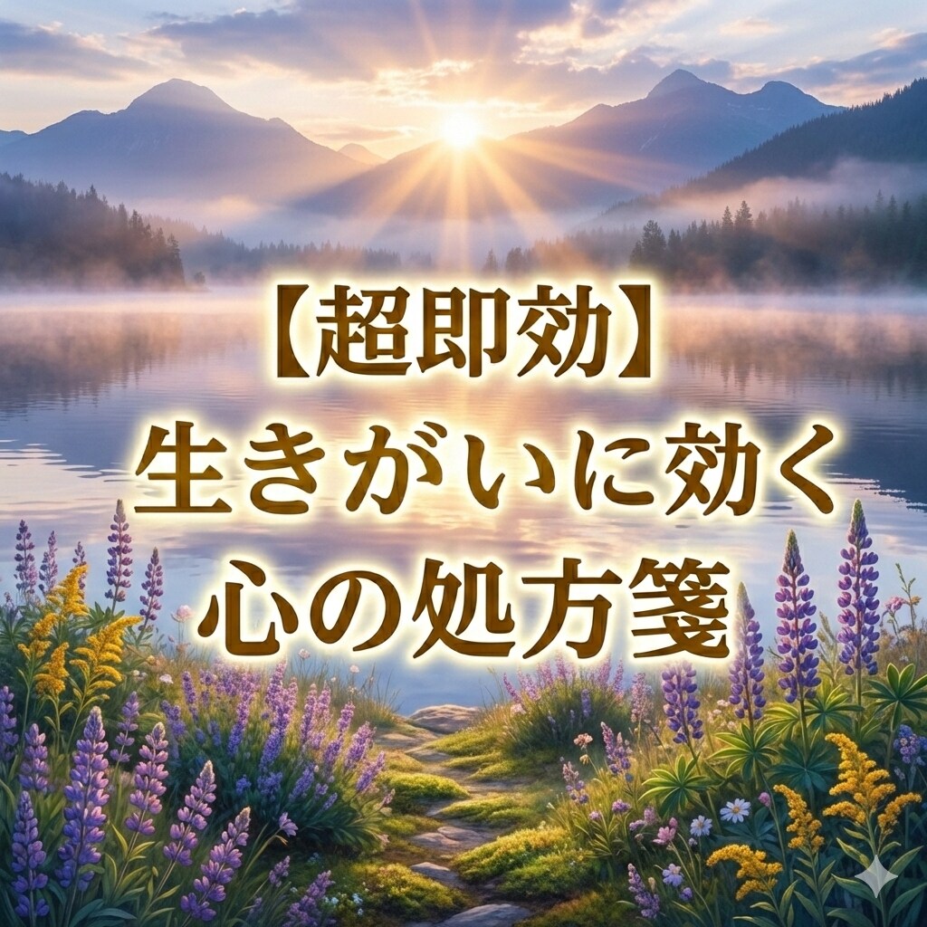 超即効・生きがいに効く心の処方箋をご提供します 重度のうつで生きがいの無かった私が見つけた目標の秘密教えます イメージ1