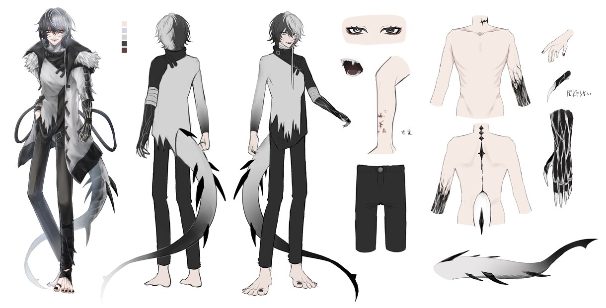 ミニキャラ付きで立ち絵制作いたします TRPGだけでなくIRIAM、グッズ、創作、ゲームなども可！ イメージ6