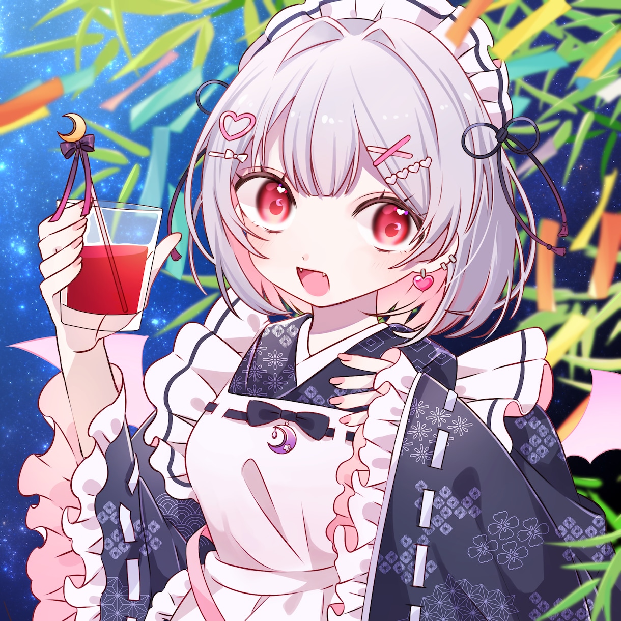 アイコン用、立ち絵などのイラストを制作します アイコンやサムネイルに使用可能です！！ イメージ1