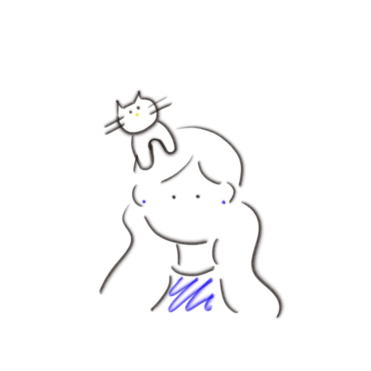 ゆるくておしゃれな線画アイコン描きます がんばりすぎない、ちょうどいい自分に。 イメージ1