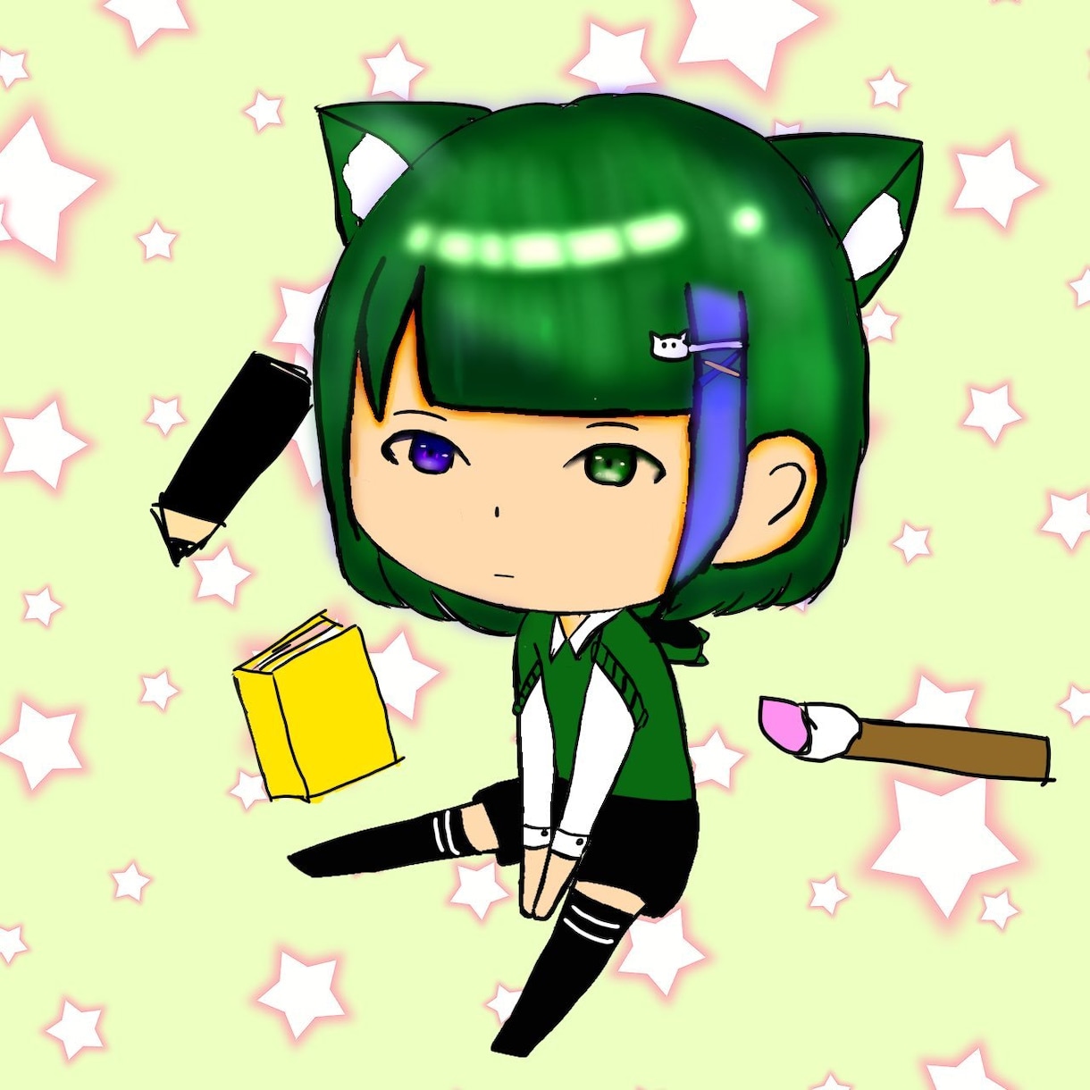 絵本のような優しいイラストを描きます 現役絵本作家が可愛いを生かしたアイコンを作成します！ イメージ3