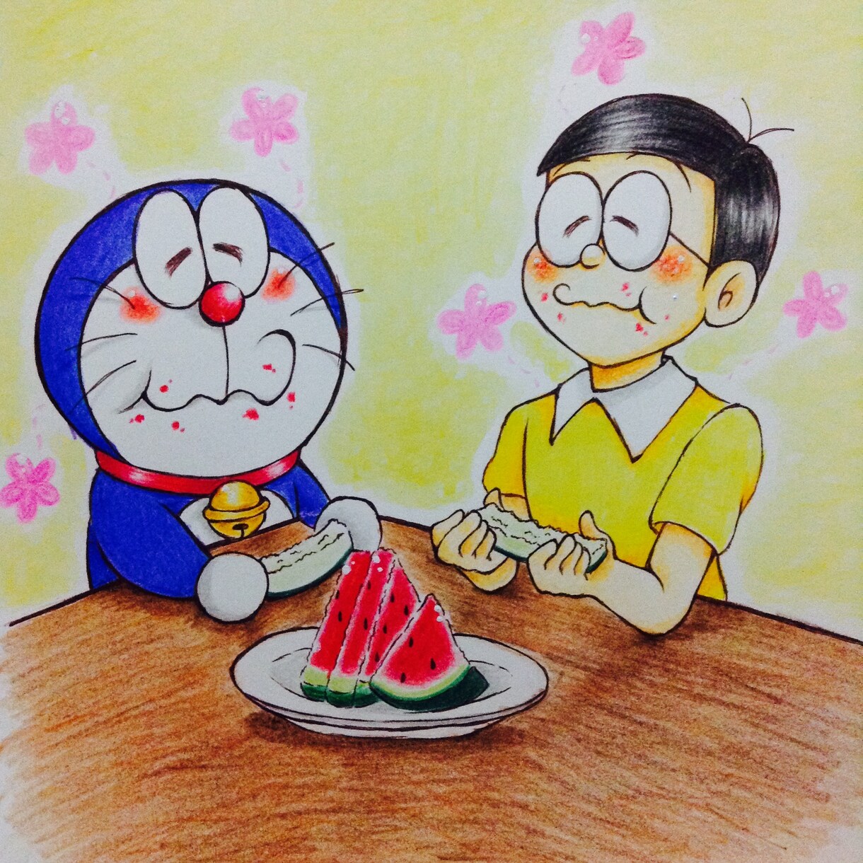 ふんわり優しいカップルイラストお描きします --✂︎---色鉛筆で特別な一瞬を--✂︎--- イメージ3