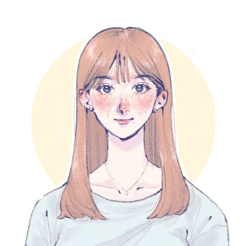 大人可愛い！お仕事にも使えるアイコン制作します リアル調にほんの少しポップな要素を加えた絵柄で似顔絵描きます イメージ1