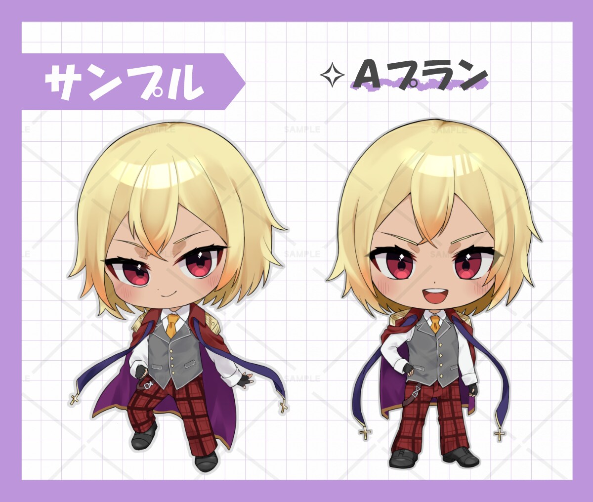 ミニキャライラスト制作いたします アイコン・グッズ・動画用などに✦.° イメージ5