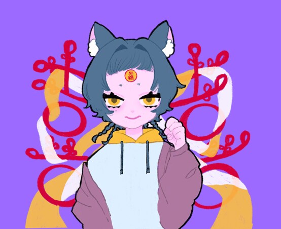 デフォルメアイコン描きます 【ちょっとダークな女の子・男の子が得意です】 イメージ1