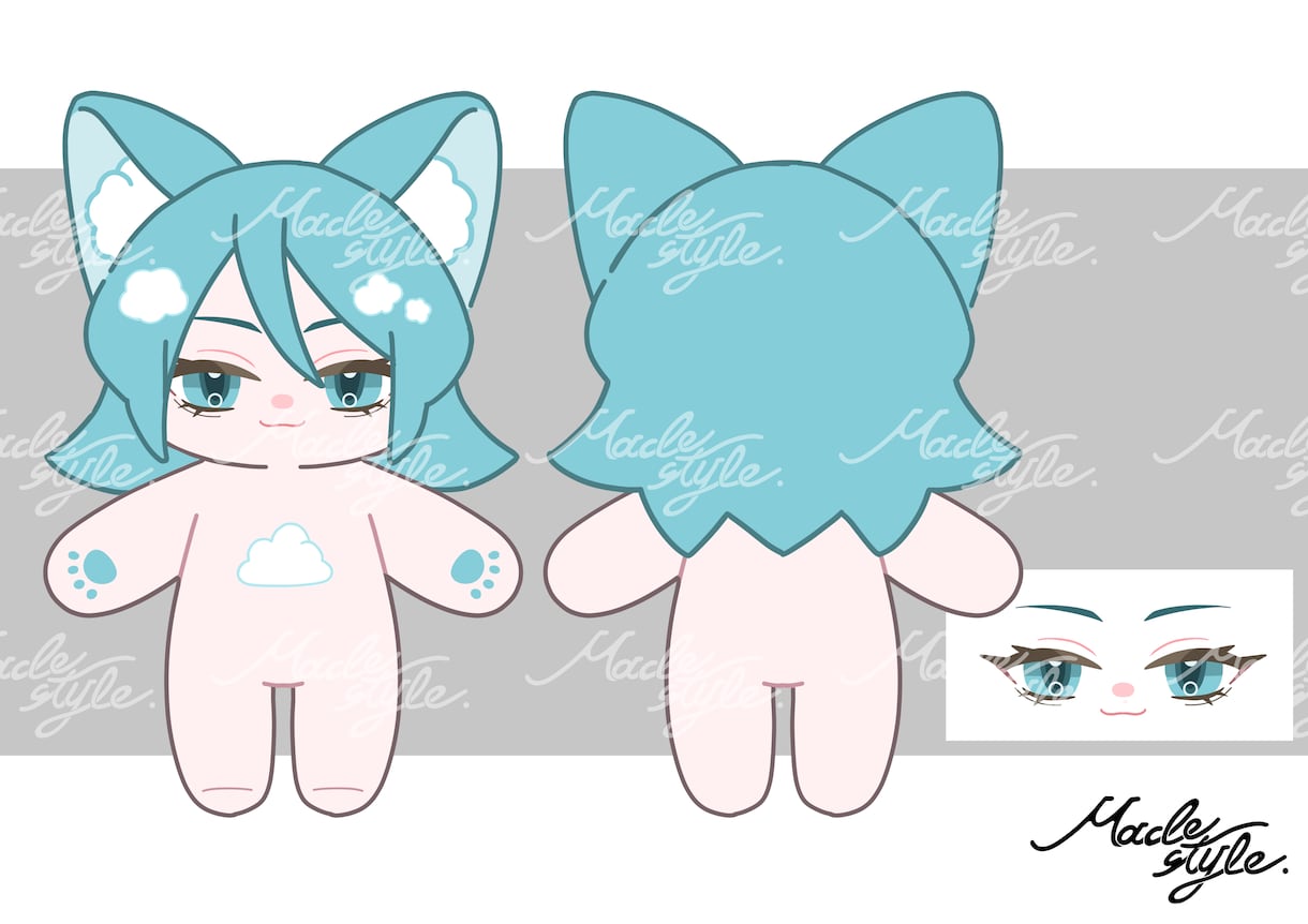 ぬいのデザイン考えます 今流行りのぬいを作りたいけどデザインを考えるのが難しい方へ！ イメージ2