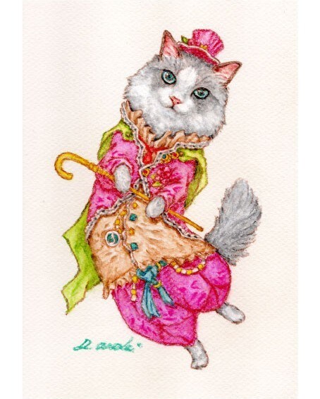 ファンタジーな動物画を描きます 普通の動物画じゃ物足りない方へ、わくわくをお届けします！ イメージ6