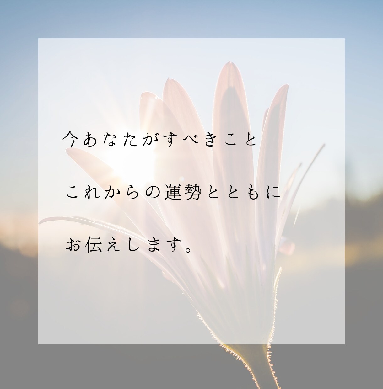 自分らしく輝く〜隠れた才能を引き出し、好転させます あなたの運気の流れを知る！霊視＆占星術で未来を切り拓く！ イメージ9