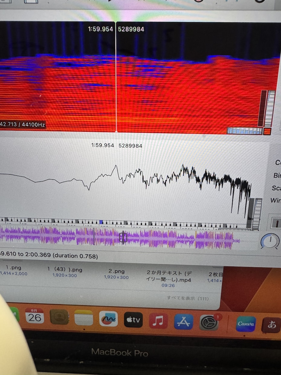 1/f揺らぎvoiceで歌声をお届けします 1/f揺らぎvoiceを持つのは、0.0001%の人のみです イメージ3