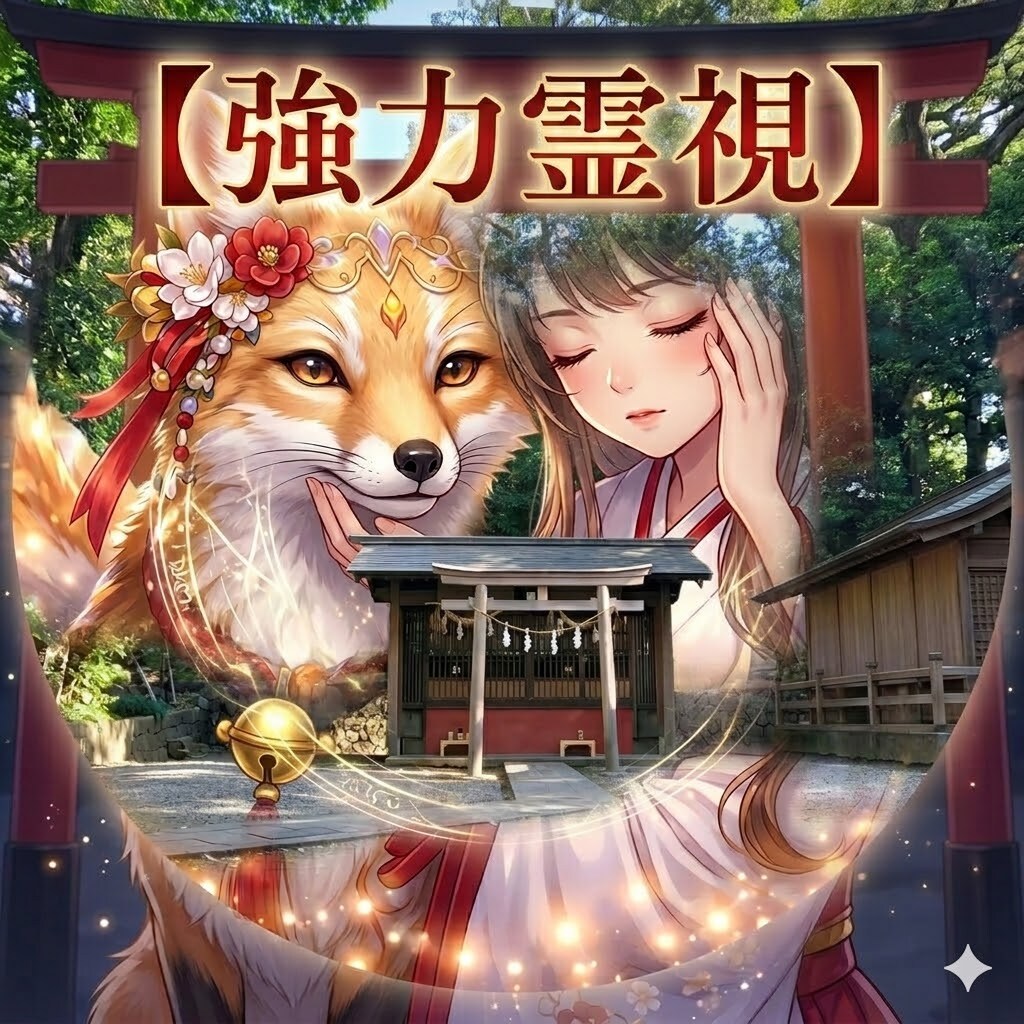強力♥️前世しっかり霊視します 運命変える！稲荷観音アカシック イメージ1