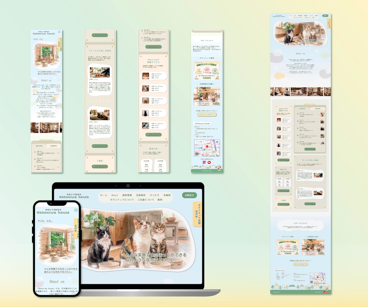 ご自身で更新できるオリジナルHPを制作します SEO対策・修正無制限・WordPress・HTML/CSS イメージ5