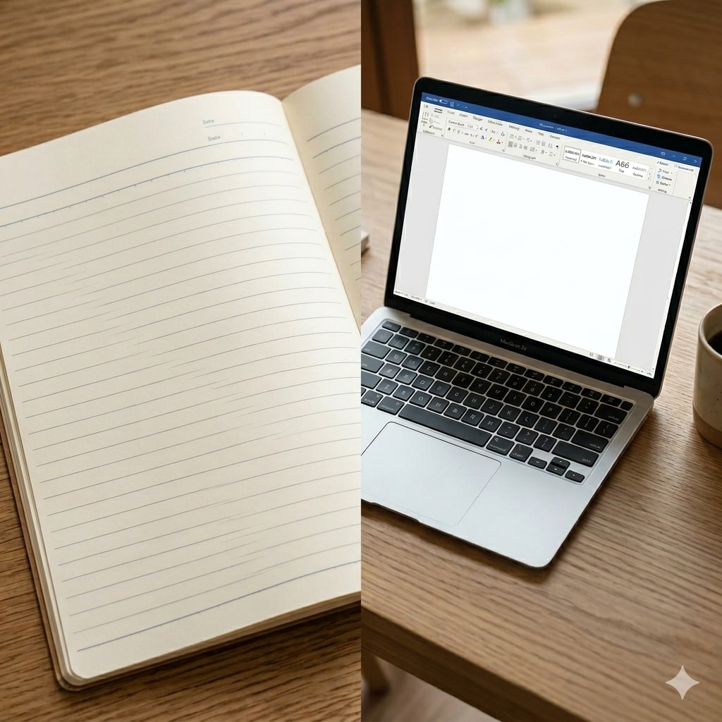 手書きメモやノートをWordへデータ入力します 【3日以内納品】画像を送るだけ！手書き文字を正確にテキスト化 イメージ1