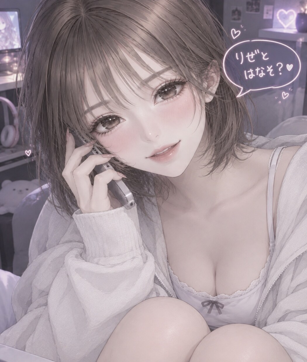 今すぐOK！あなたからのお電話お待ちしてます はだかの心でお話ししよ♡本音で寄り添います イメージ3