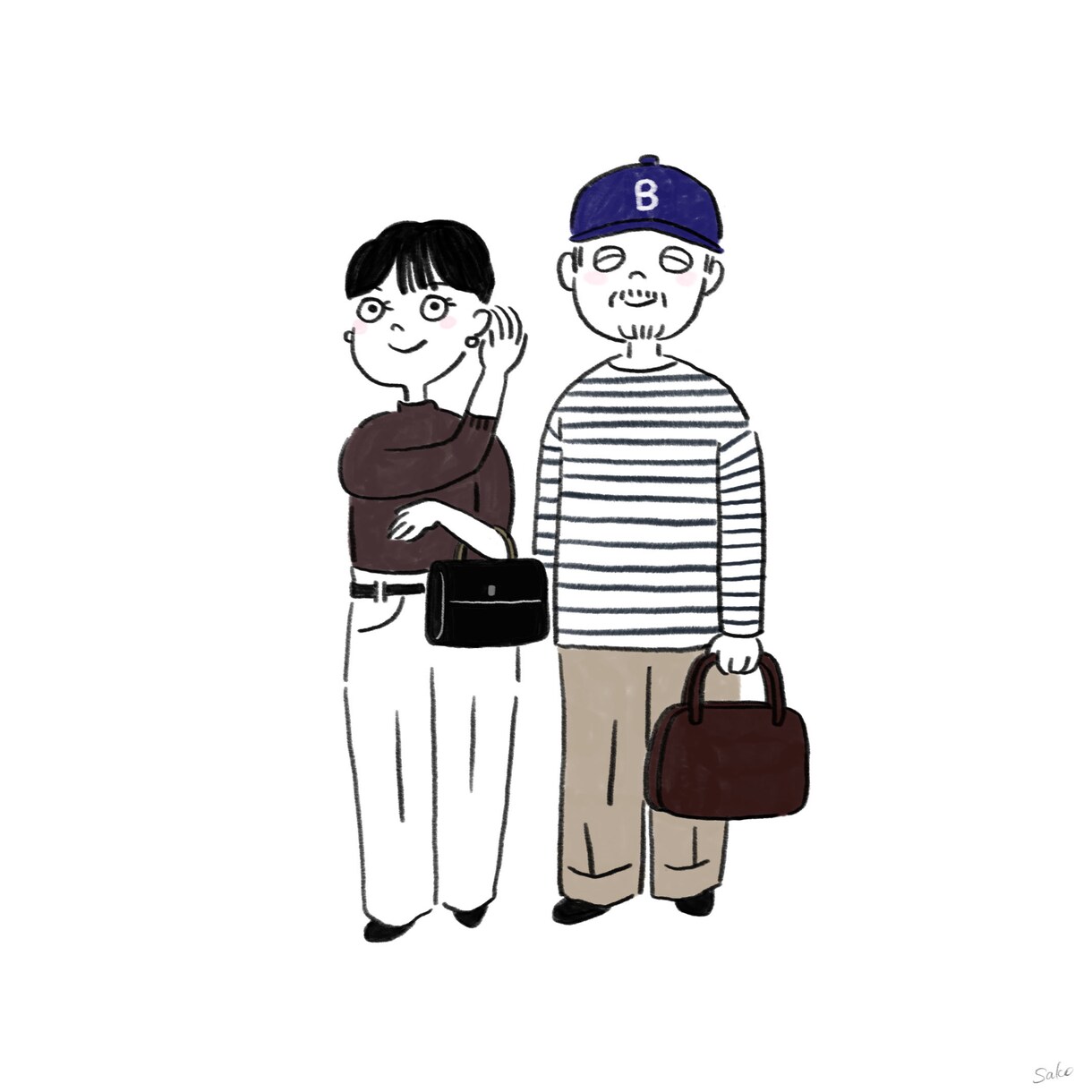 カップルイラスト描きます お二人の空気感を大切に表現します◎ イメージ4