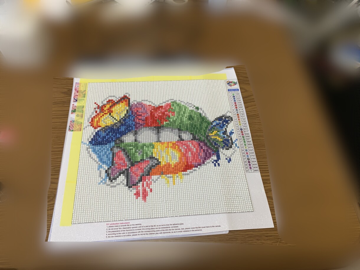 ダイヤモンドアートの代行作成します 買ったけどまだ作ってないもの、作りたいけど、時間ない方 イメージ2