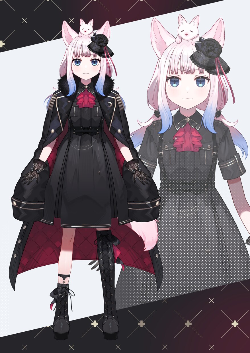 Vtuberキャラデザ、イラスト制作いたします 様々なご活動のお手伝いができれば嬉しいです。 イメージ6