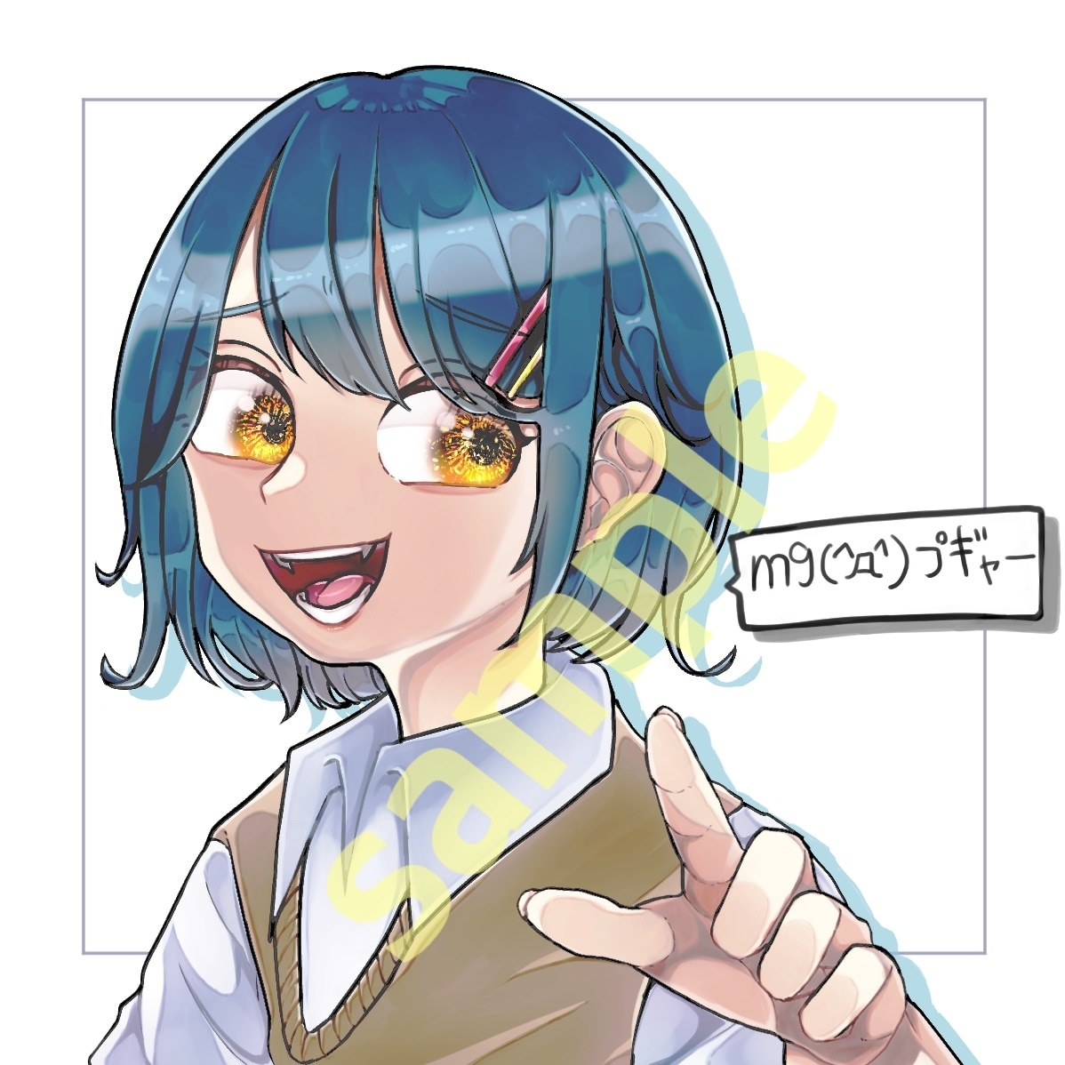 アイコン/イラスト等多様な絵柄で女の子を描きます SNSアイコン/サムネイラスト等様々な絵柄で女の子を描きます イメージ3