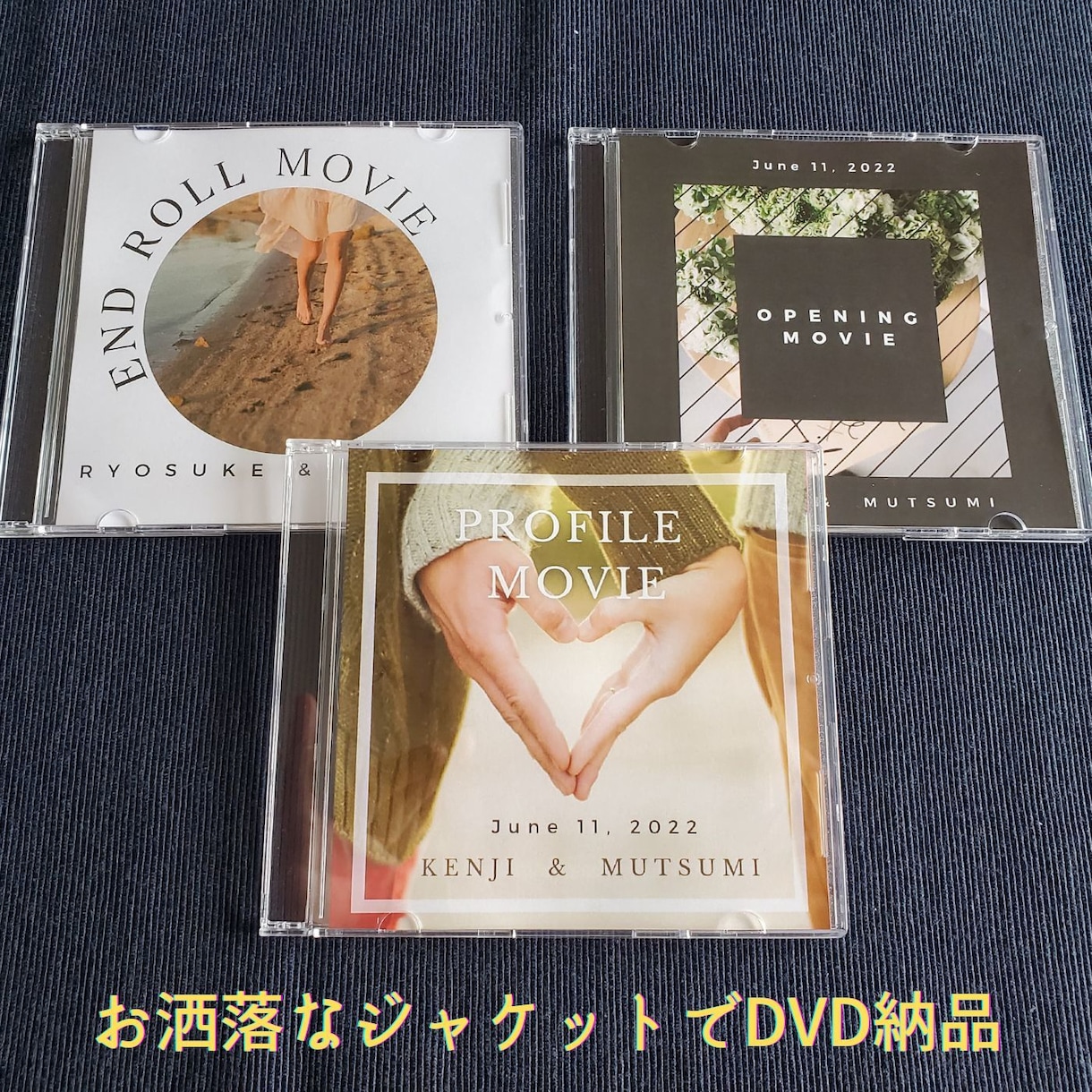 ボタニカル調の可愛いオープニングムービー制作します 可愛いテイストが好きな二人にぴったり！ナチュラルムービー イメージ9