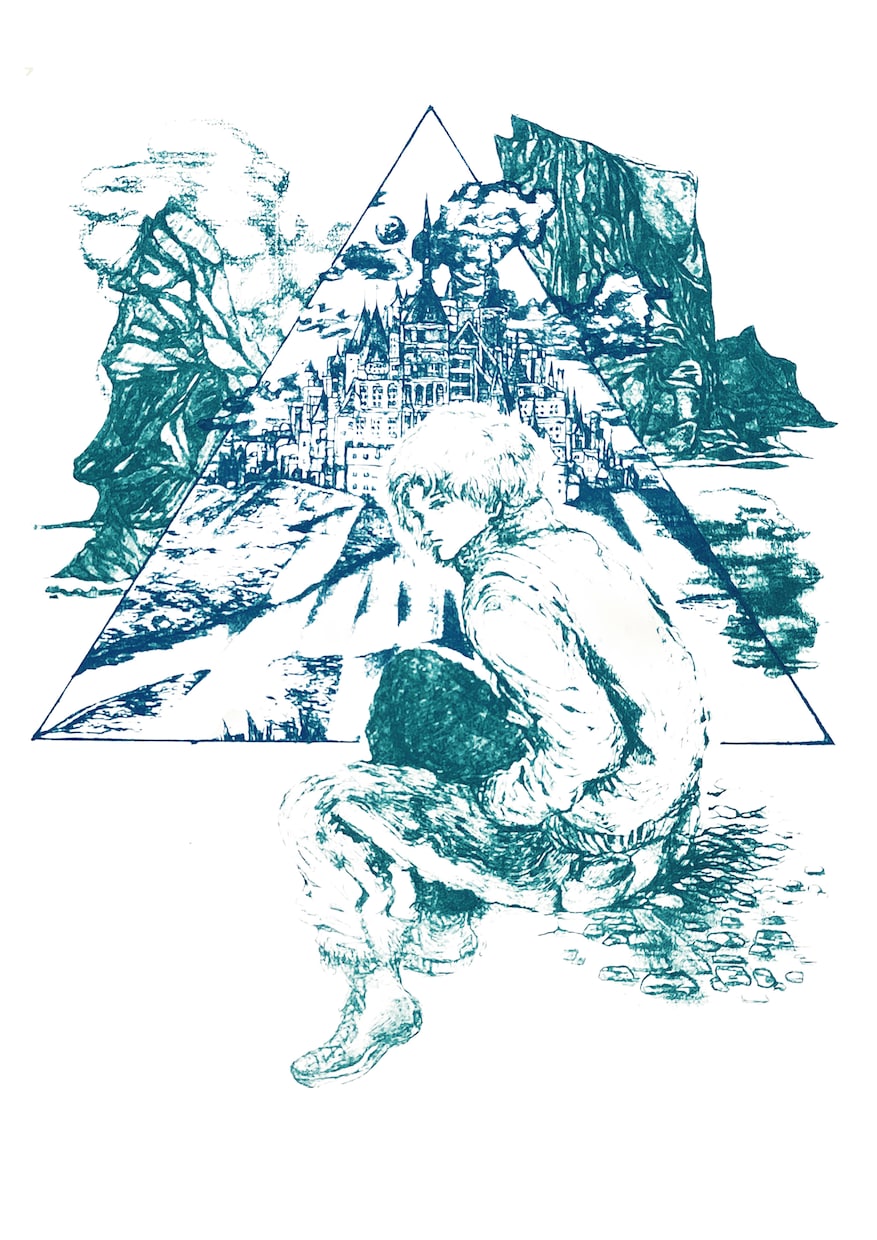 書籍装丁やMVに＊世界観を紡ぐ緻密イラスト描きます 独特の奥行きと幻想的な世界観を緻密なペン画で表現します イメージ2