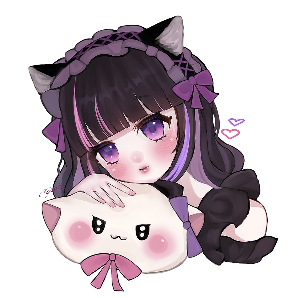 キラキラで可愛いイラストを描きます アイコンや1枚絵など多様に使用できる可愛いイラストを描きます イメージ6