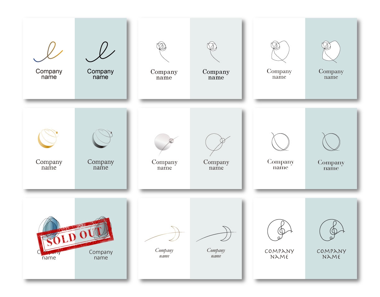 最短即日納品！格安！選べるロゴデザイン販売します 高品質なロゴデザイン！シンプル／スタイリッシュ／ナチュラル イメージ1