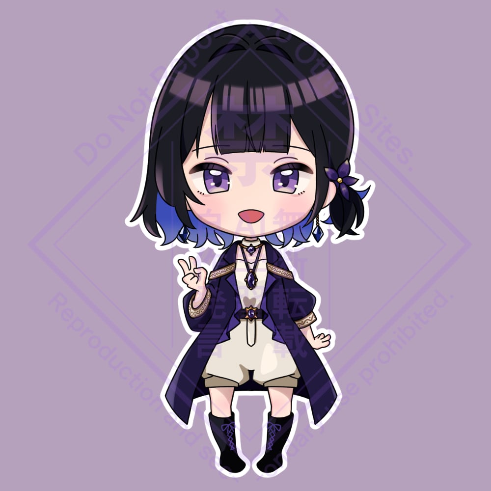 ミニキャラ描かせていただきます 納品まで最短三日！アイコンなどにご利用ください。 イメージ1