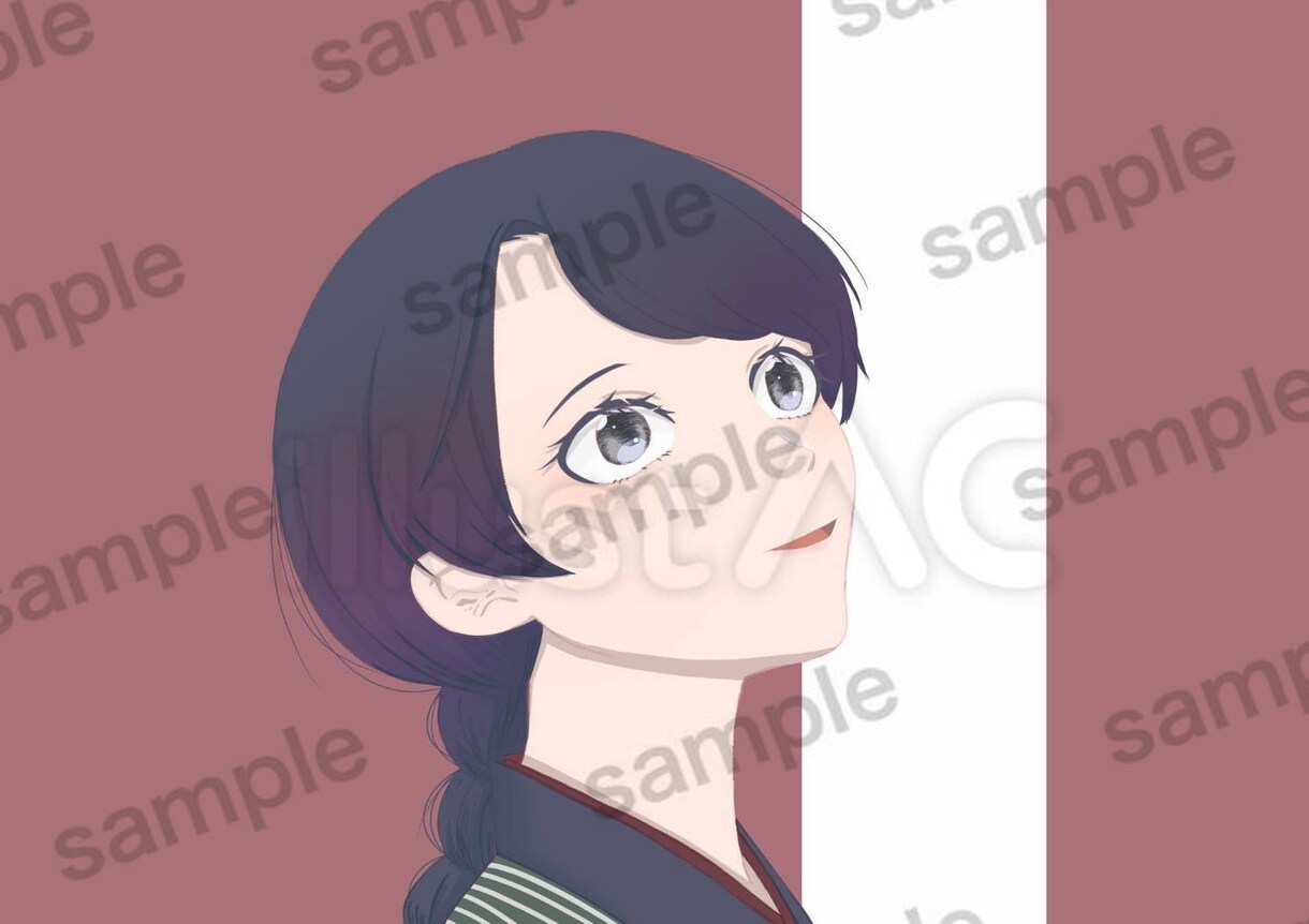 パッと目を引くカラーイラスト描きます お目目キラキラ、アニメ風イラストが得意です イメージ1
