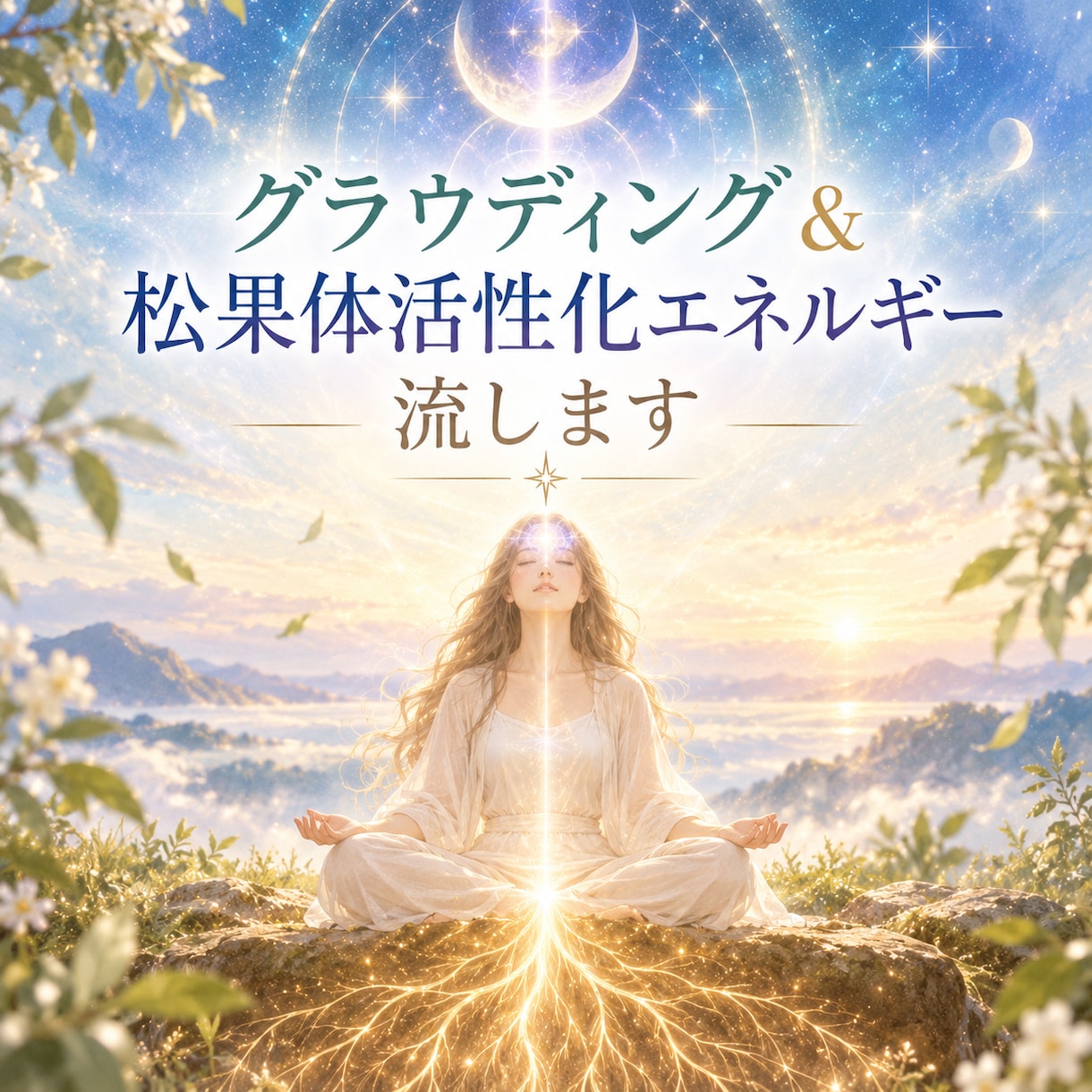 松果体に働きかけ、直感・感覚を開きます 自分でも気づいていない、本来の感覚を取り戻しましょう イメージ1