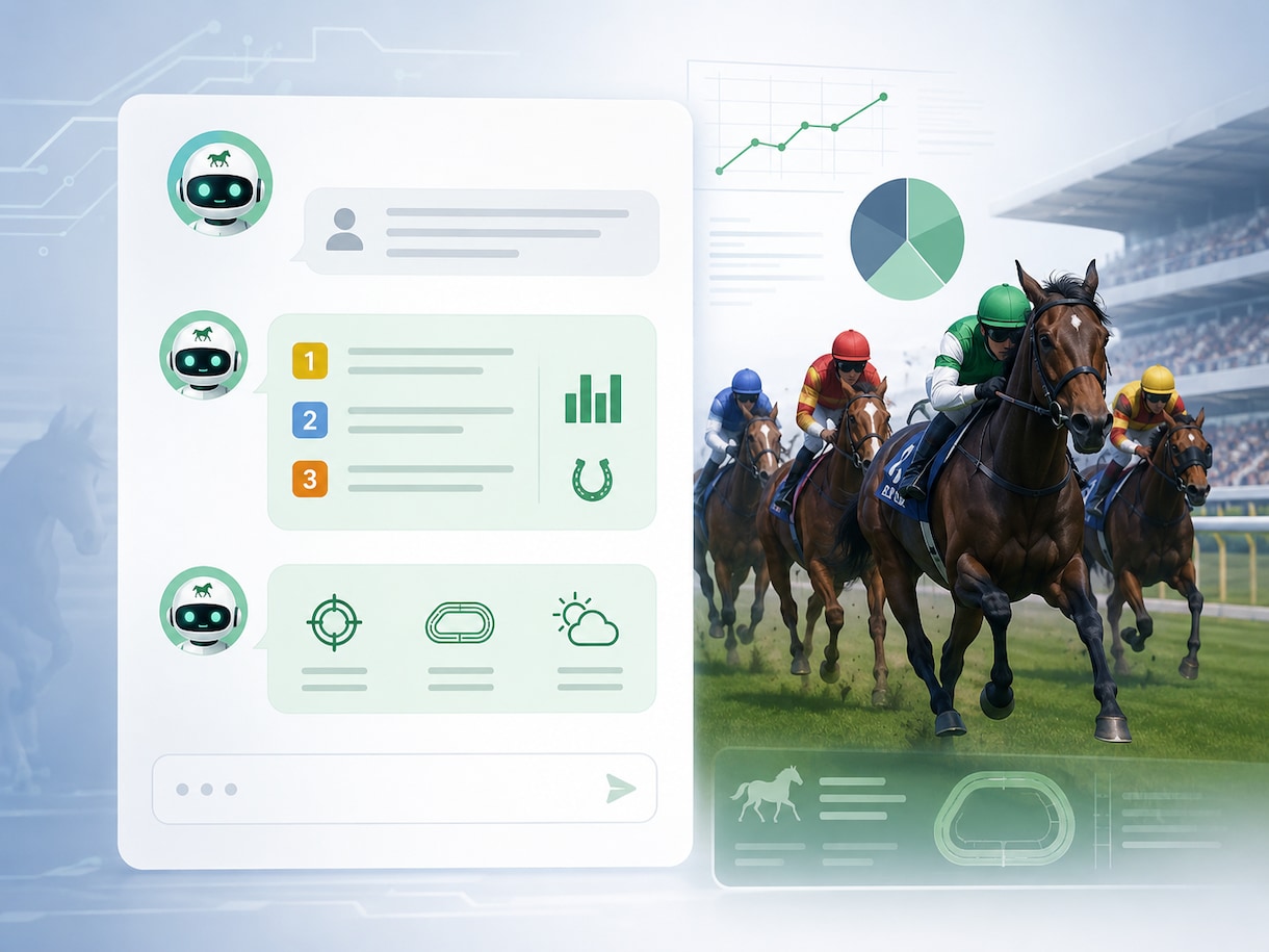 AI競馬アナリストを納品します チャットで使えるあなた専用の次世代競馬予想アシスタント イメージ1