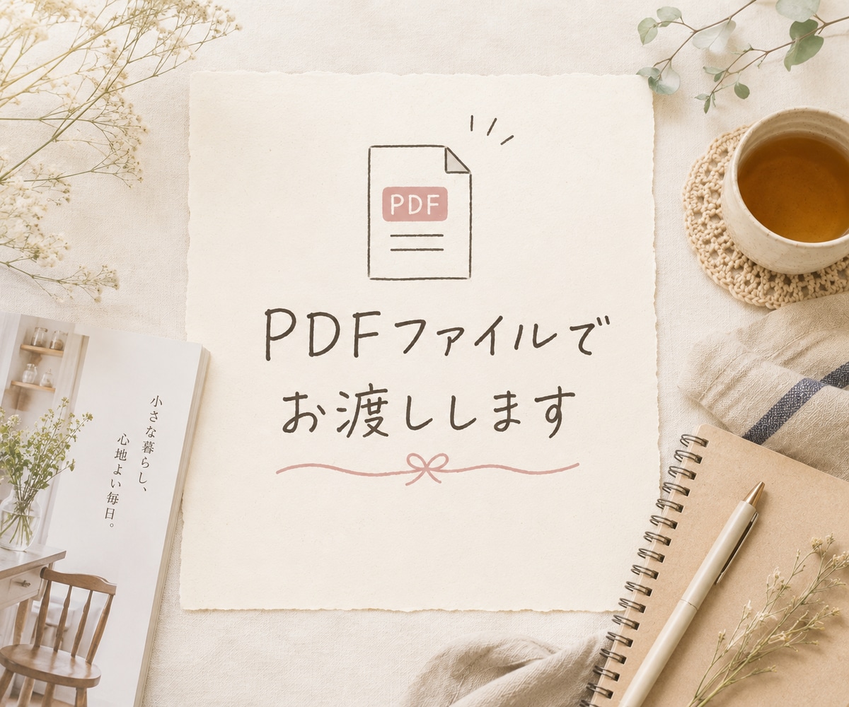 今までお片付けを頑張って来た方へお届けします 資料でお届け｜暮らしながら整える片付けへ イメージ2