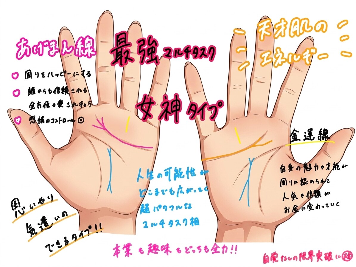 手相と数秘術であなたの才能と人生の転機を占います 生年月日と手のひらから導く「あなただけの完全取扱説明書」 イメージ3