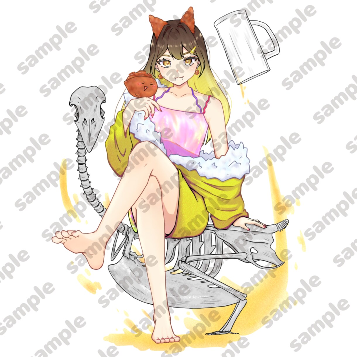 IRIAM専用イラスト制作します 皆さんへ満足するイラストをお届け致します イメージ1