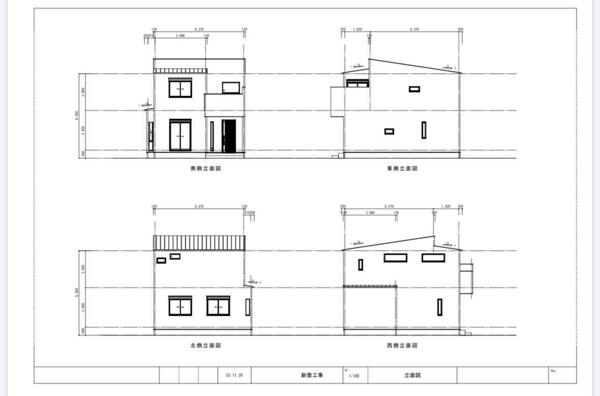 不動産・建築図面作成｜手書きPDFをCAD化します 工務店の打合せ資料、賃貸物件の間取りも対応可能です イメージ3