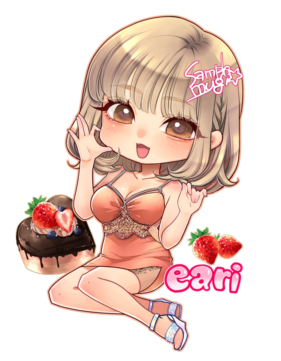 可愛く繊細に！ミニキャラ・SDイラスト描きます SNS★華やかで可愛いミニキャライラスト描きます✨ イメージ6