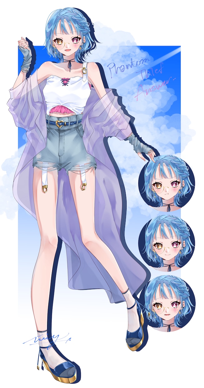 ジャンル問わず様々なイラストを描きます 透明感のあるイラストが得意です。 イメージ1