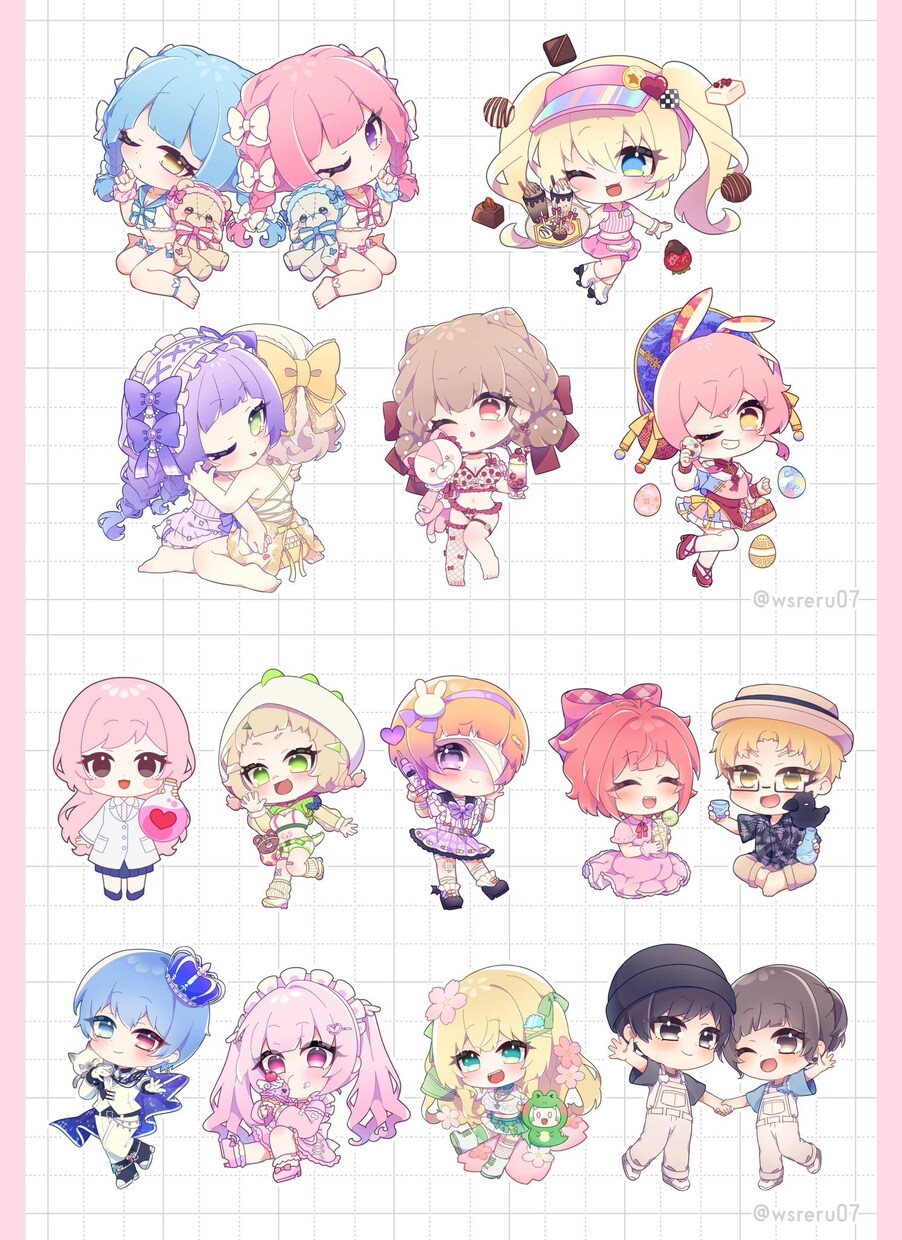 高級感のあるミニキャラを制作いたします 描込みのあるリッチな仕上がりでグッズやパネル用におすすめ！ イメージ2