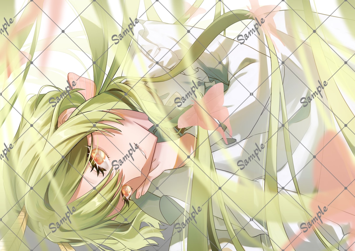 華やかでキラキラのイラスト制作全般承ります イラスト　一枚絵、アイコン、立ち絵 イメージ3
