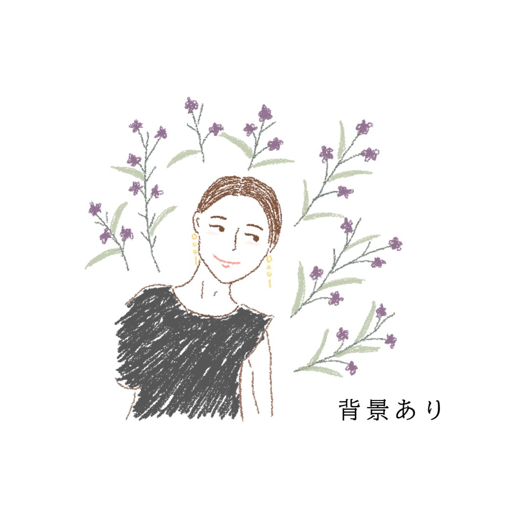 SNSアイコンに使えるゆるい似顔絵イラスト描きます プロフィールやSNSで目を引くあなたらしいアイコンに イメージ1