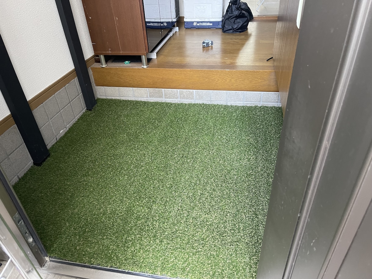 お好きなサイズ(オーダーメイド)の人工芝販売します 【人工芝専門職人が制作】店舗装飾・インテリア・DIYに・・・ イメージ5