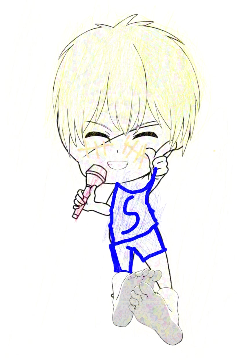 歌うラッパーSというイラストになってます ラッパーS誕生！！ラッパーSだ！！ イメージ1