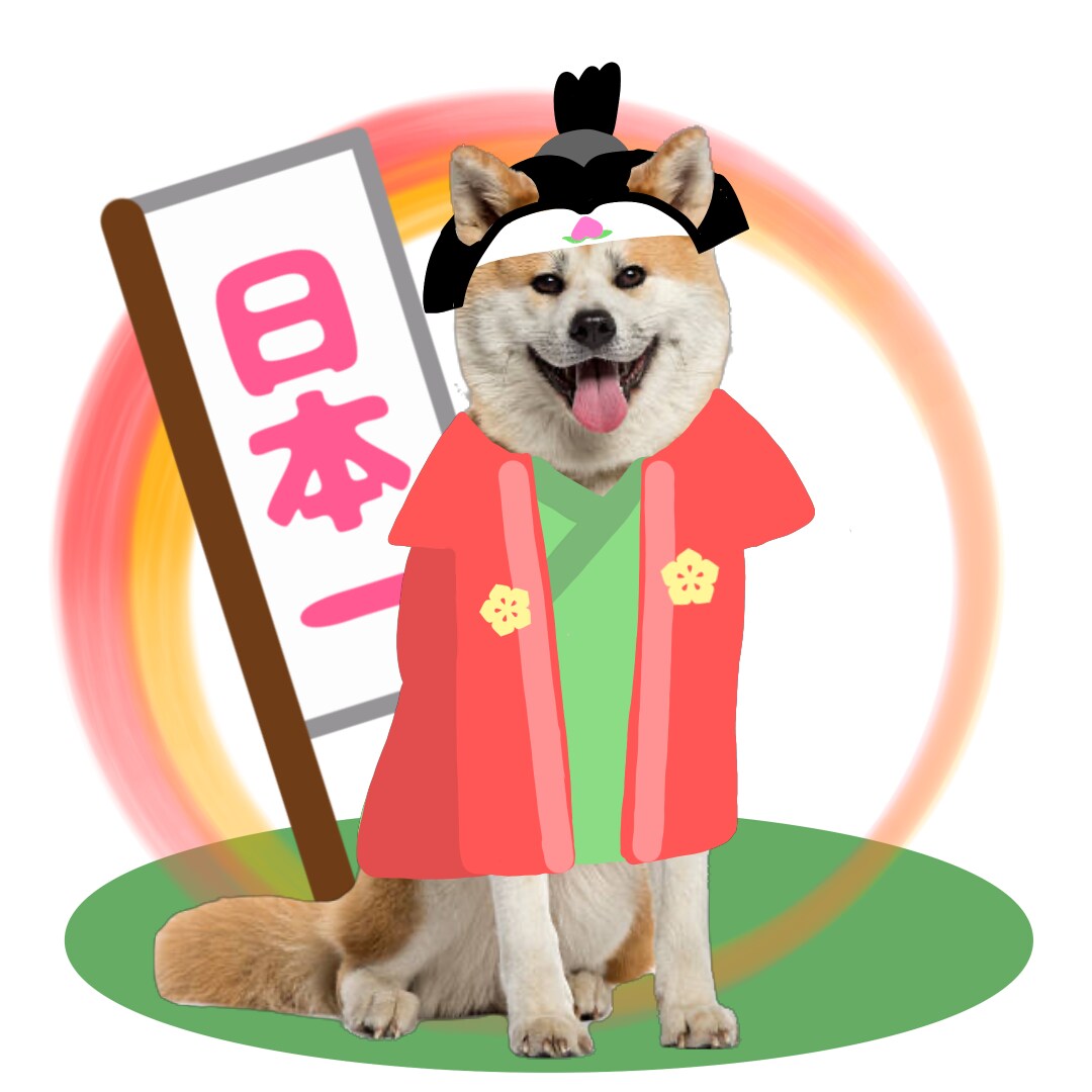 ペットの写真でオリジナルSNSアイコンを作ります <季節やテーマに沿ってペットの写真を使いイラストを作成> イメージ2