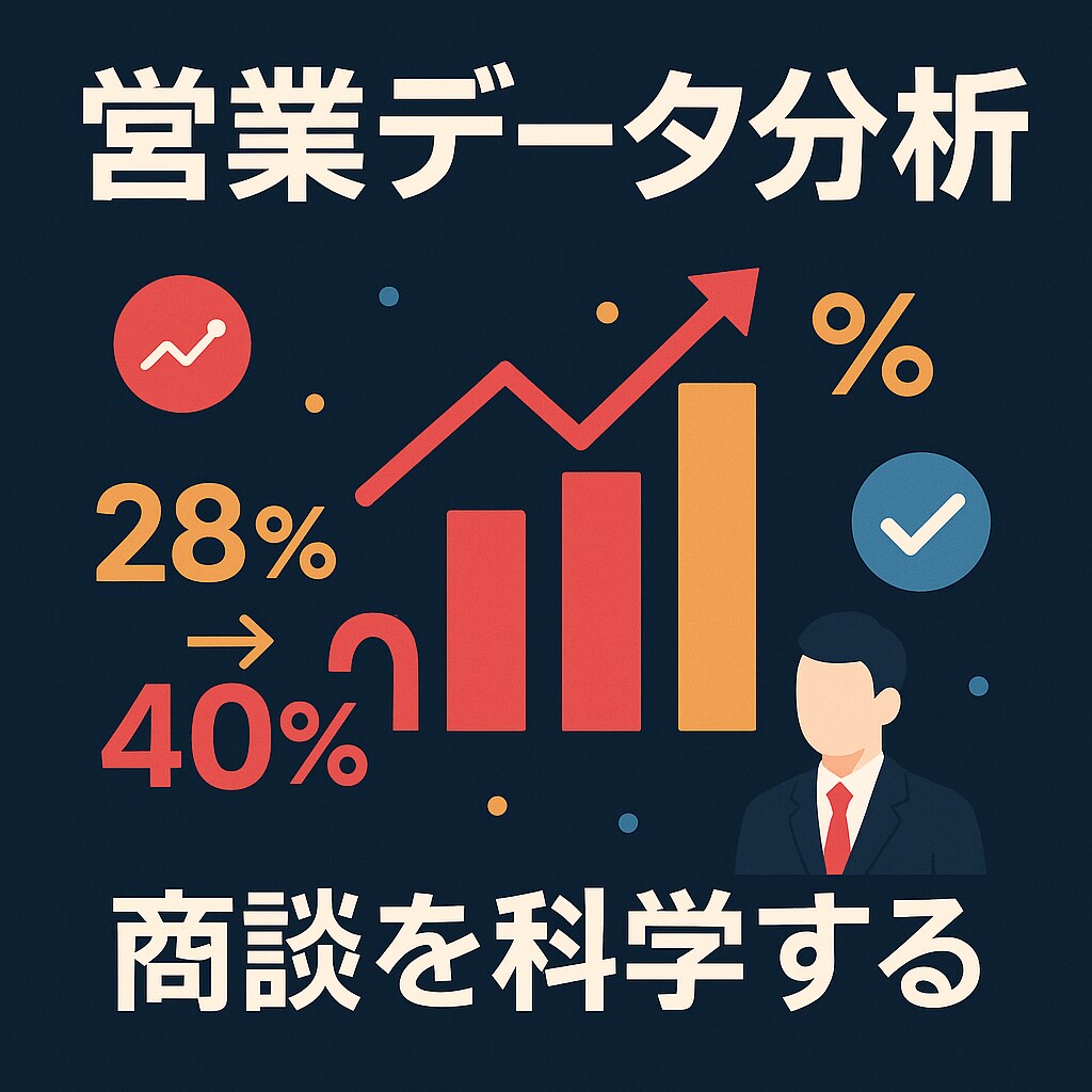 商談の構造分析と改善提案を行います 商談の構造を分析し、成約率向上の具体的な改善策を提供 イメージ1