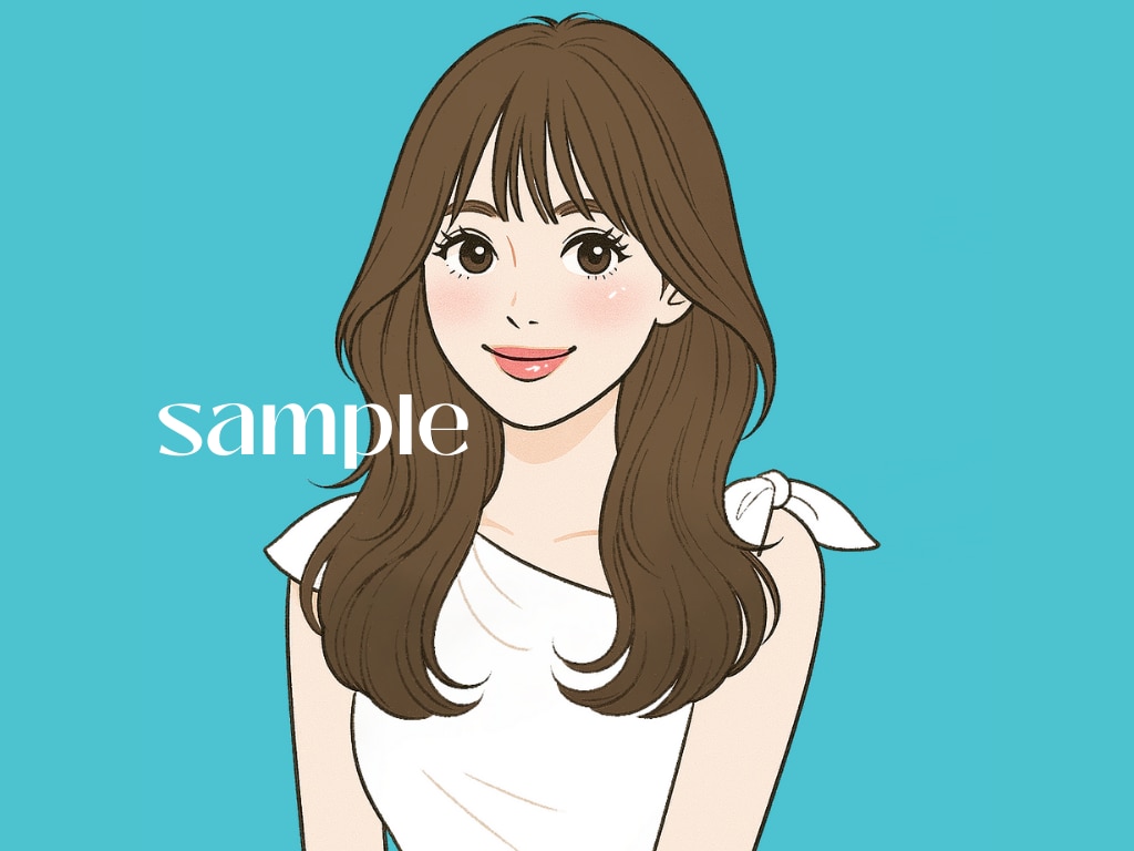3月限定価格⭐︎パッと印象的なイラスト描きます SNSにピッタリ！カラー無料◎〜7日の納品 イメージ1