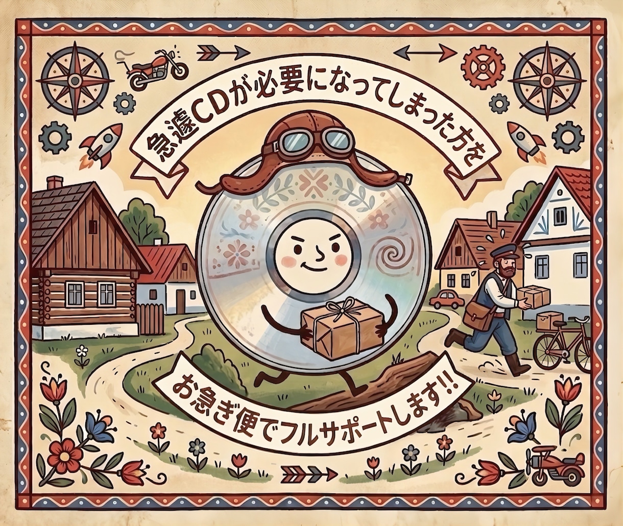 急遽CDが必要になってしまった方のサポートをします CDが必要になった方のご相談を受け付けております イメージ1