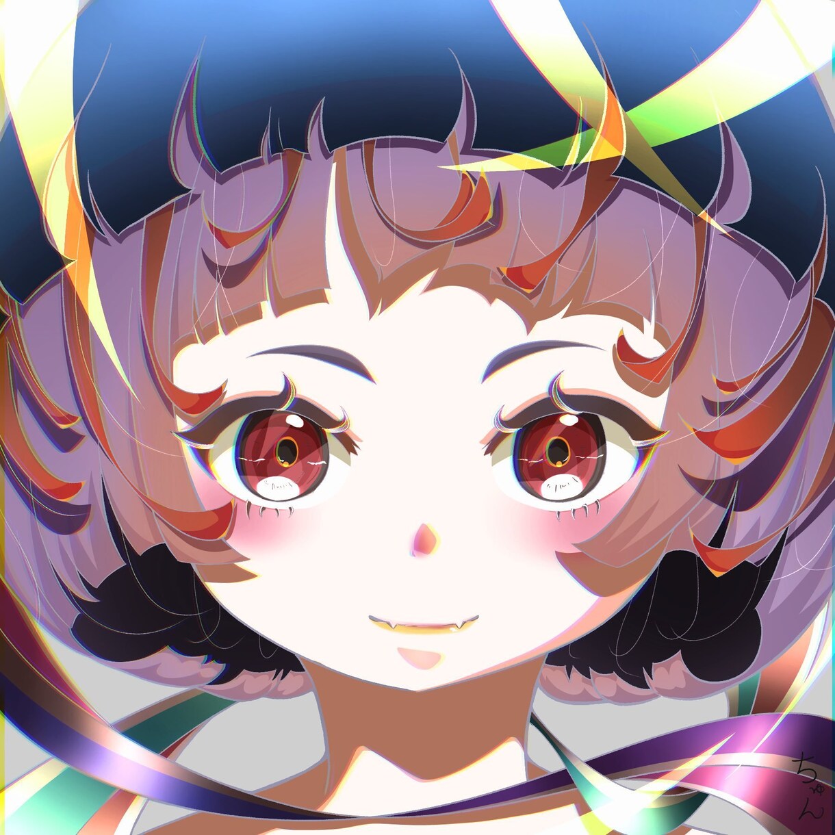 ちょっと個性的で可愛い女の子アイコン描きます 普通じゃ物足りない、個性的で可愛い目を引くアイコンを提供! イメージ3