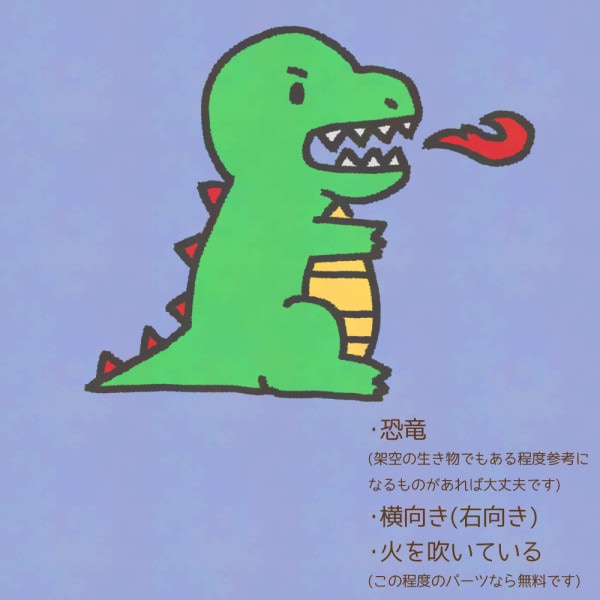 ゆるい感じの動物イラストを描きます 動物をかわいいデフォルメキャラ化して描きます！ イメージ4