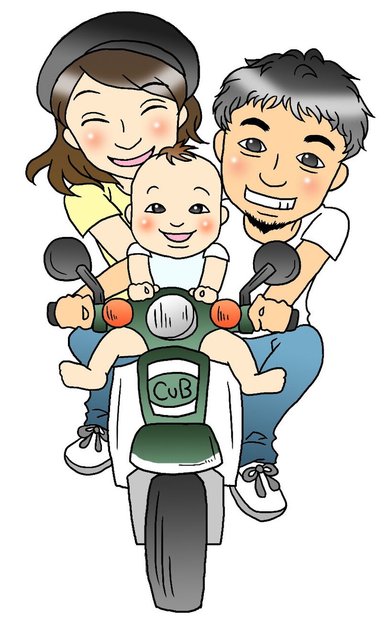 似顔絵風♪記念日イラストなどなどお描きします ご友人やご両親、恋人へのちょっとしたプレゼントにもどうぞ♪ イメージ4