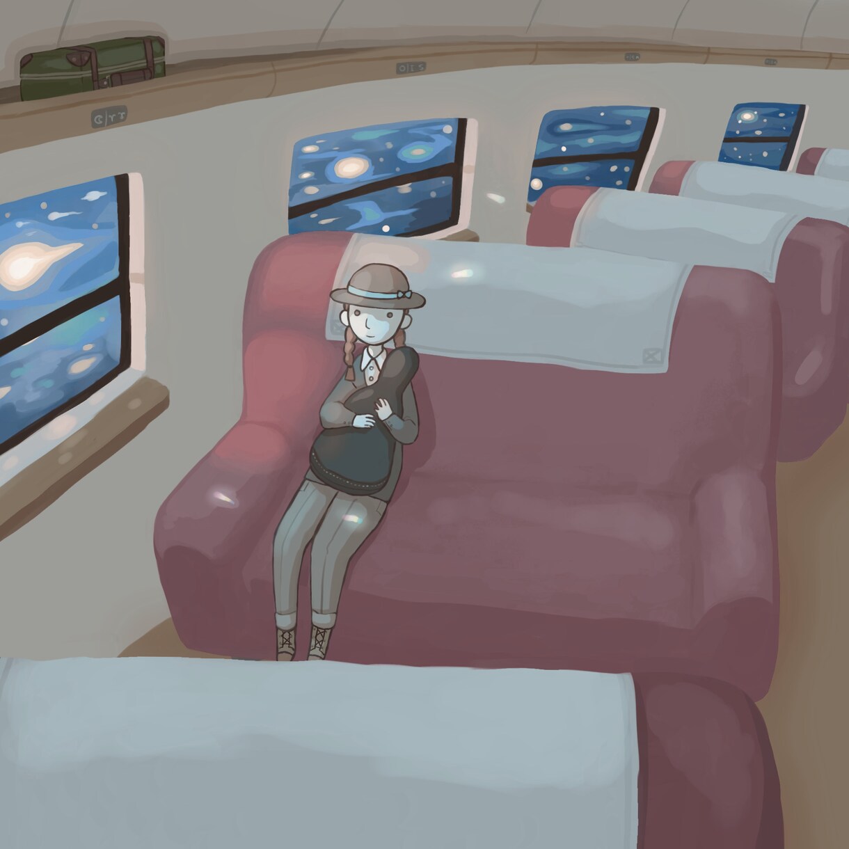 絵本風のイラストお描きします アイコン画像に、ヘッダー画像に、ブログ用にいかがでしょうか？ イメージ6